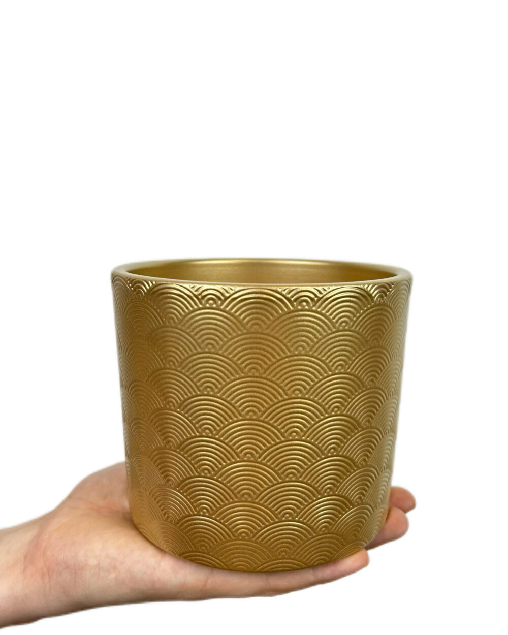 Zlati okrasni lonec Neapelj (12 cm)