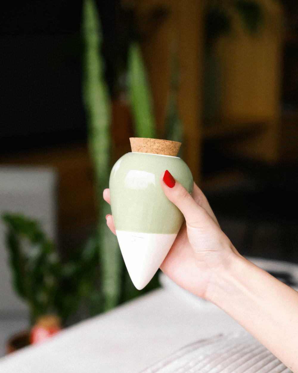 Olla Pepin – Zelena (vlažilka prsti)