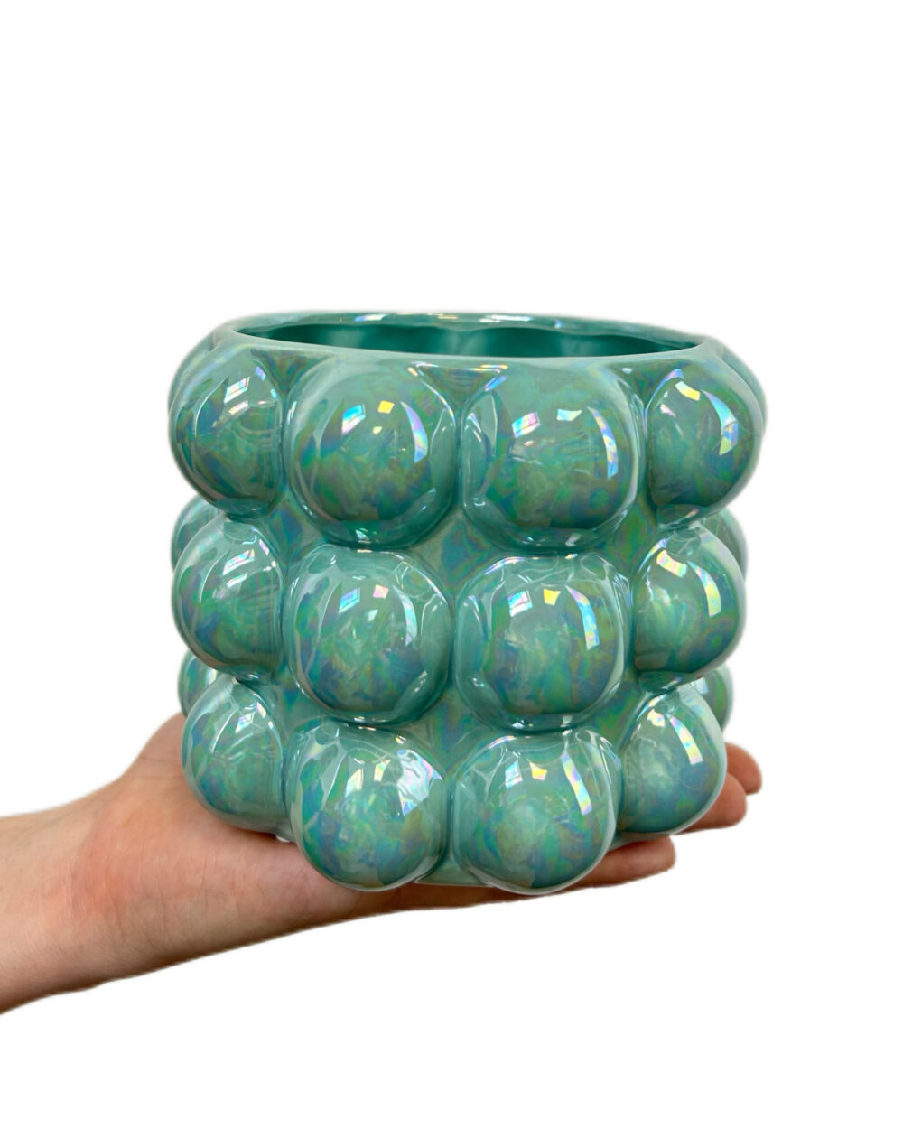 Moder Bubble okrasni lonec (12 cm)