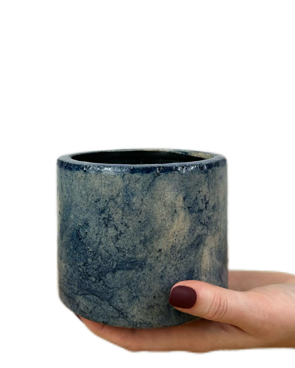 Moder okrasni lonec Marmora (9 cm)