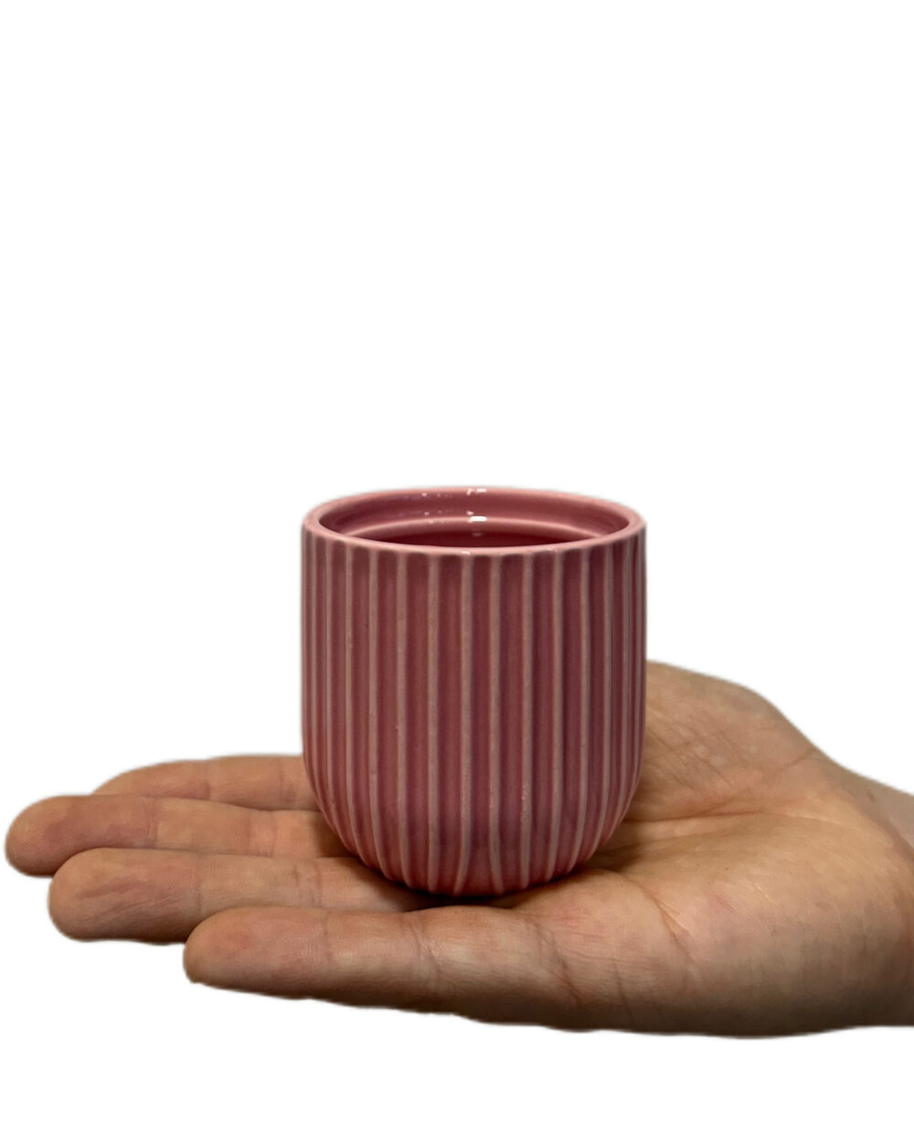 Roza okrasni lonec Pastel (6 cm)