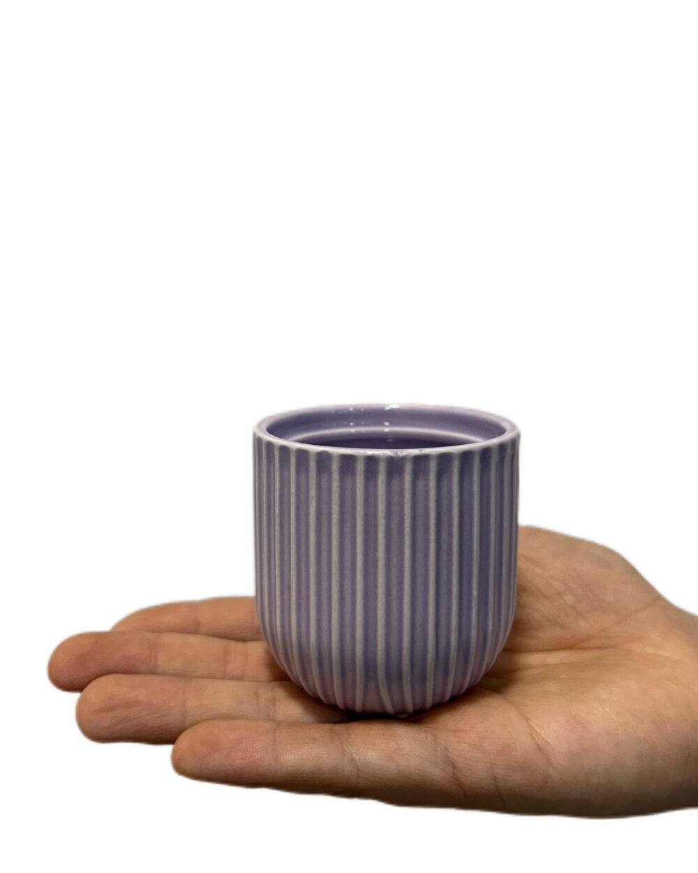 Vijoličen okrasni lonec Pastel (6 cm)