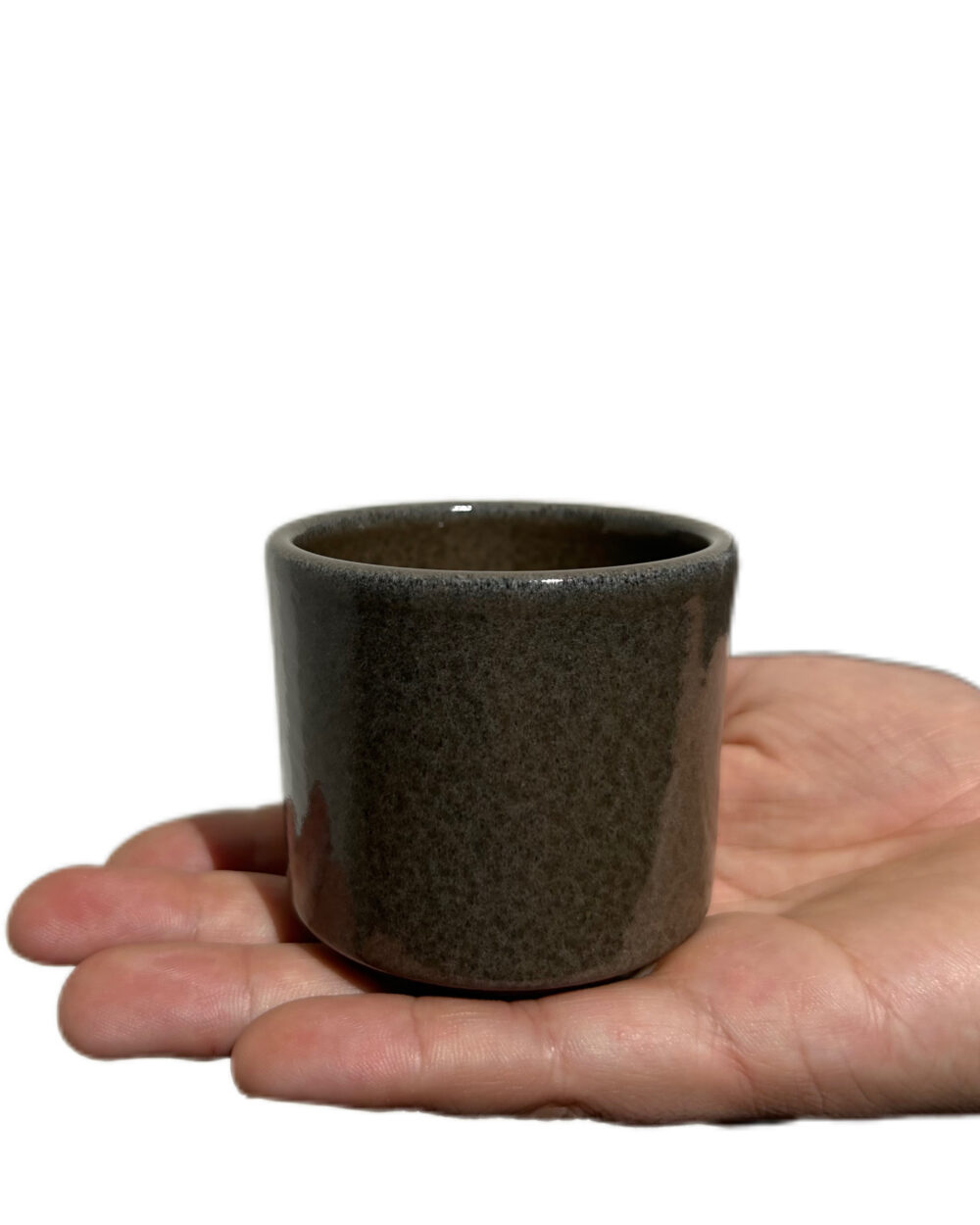 Rjavi okrasni lonec Mini (6 cm)