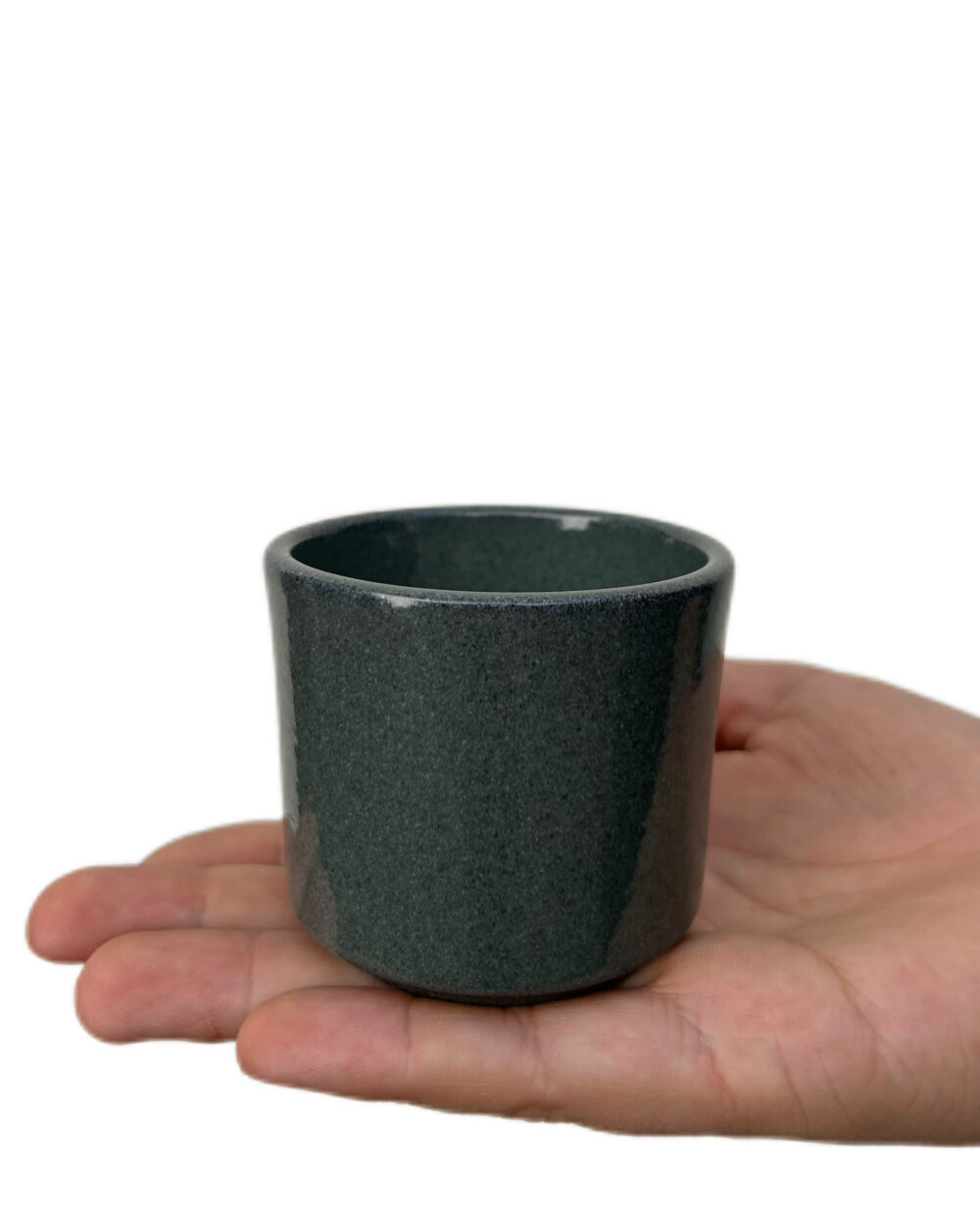 Sivozelen okrasni lonec Mini (6 cm)